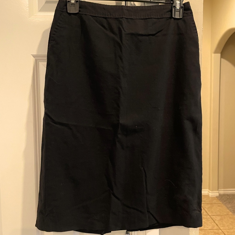 Banana Rep black pencil skirt